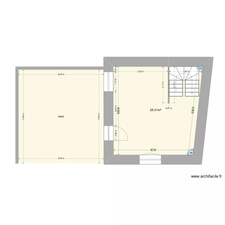 Saint Aubin Rdc jardin projection . Plan de Saint Aubin Rdc jardin projection . Plan de