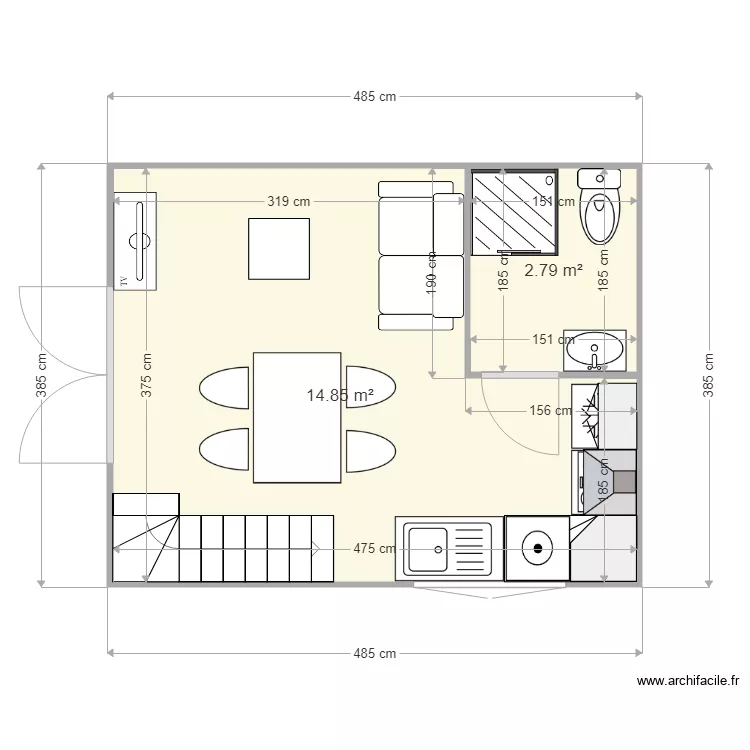 PLAN MODELE AVIGNON MODIFIE. Plan de PLAN MODELE AVIGNON MODIFIE. Plan de
