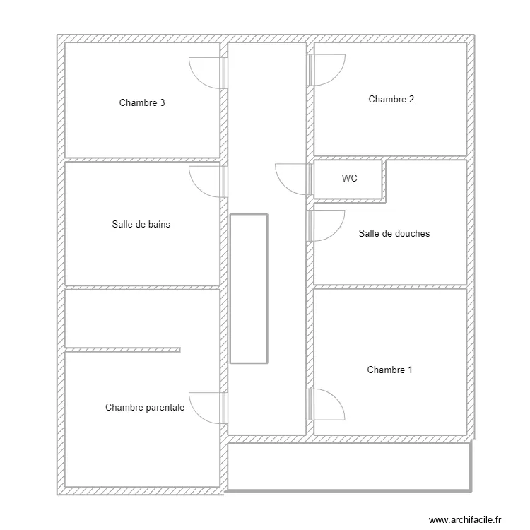 Chanoine rez. Plan de 