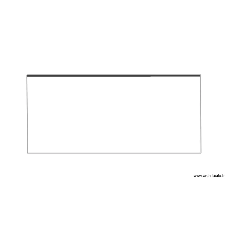 facade arriere. Plan de facade arriere. Plan de