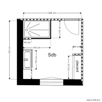 ODELLA ETAGE PROJET SDB