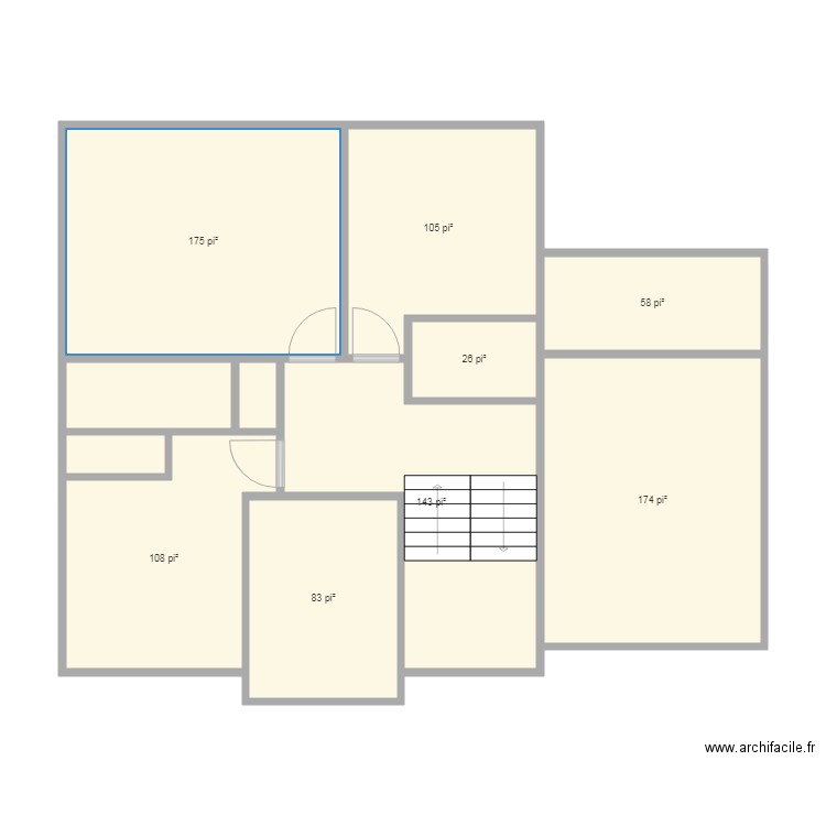 Plan 21878 original. Plan de 0 pièce et 0 m2