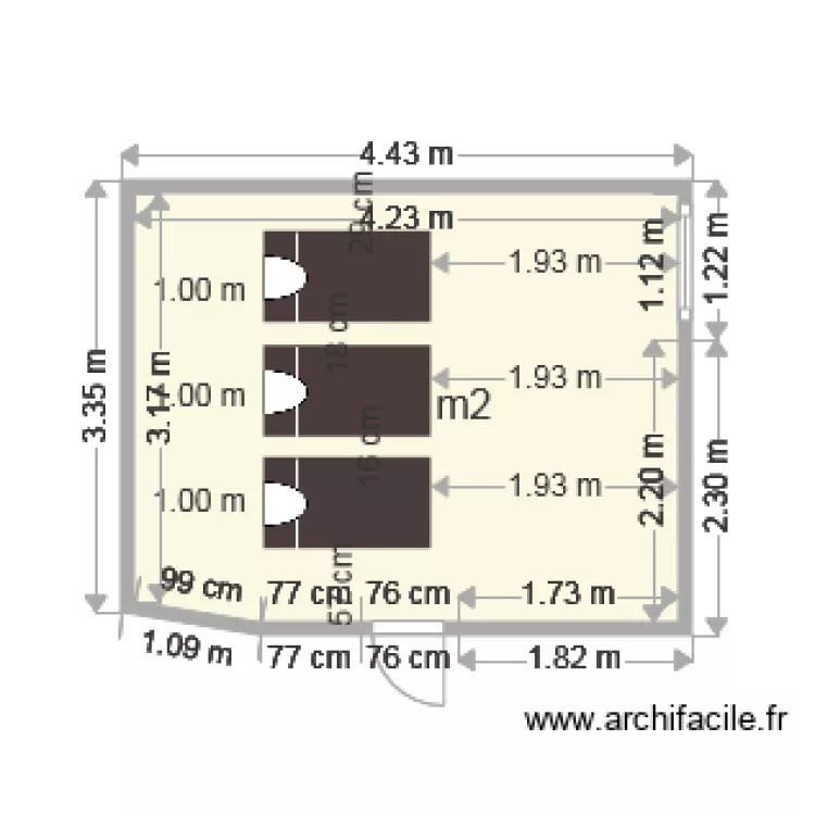 impasse barnab&eacute;. Plan de 