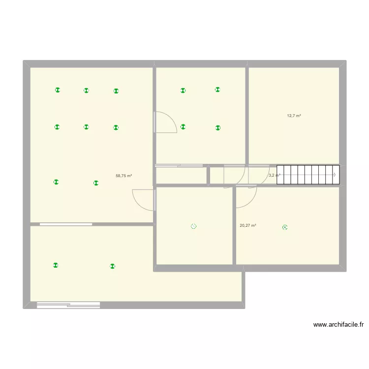 maison parent ant. Plan de 