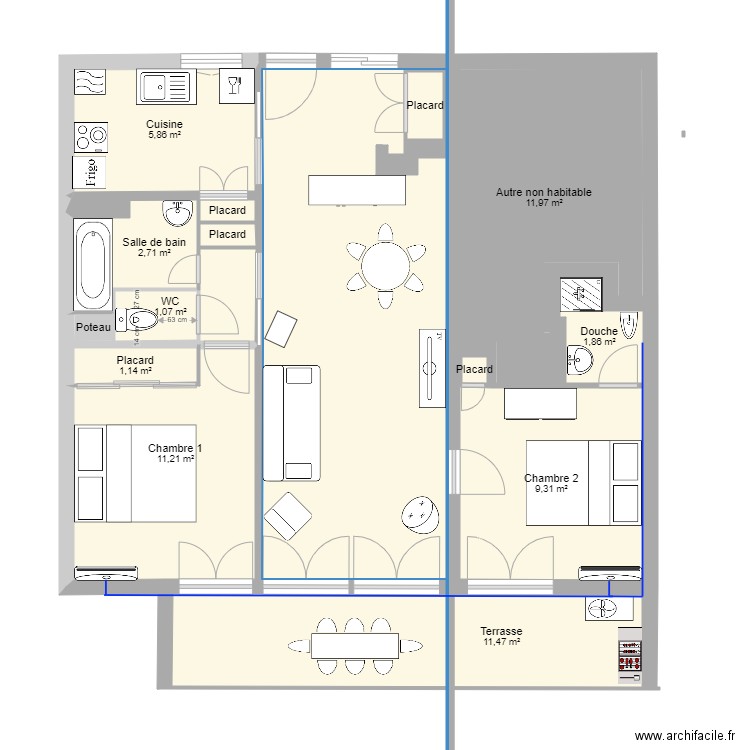 Saint Clair 3. Plan de 0 pièce et 0 m2