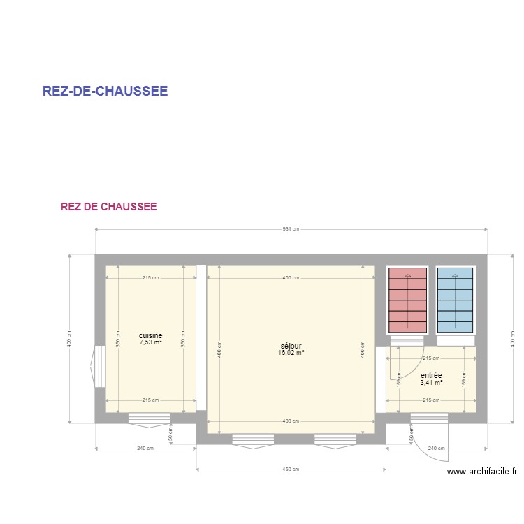 MODELE 1 TYPE. Plan de 0 pièce et 0 m2