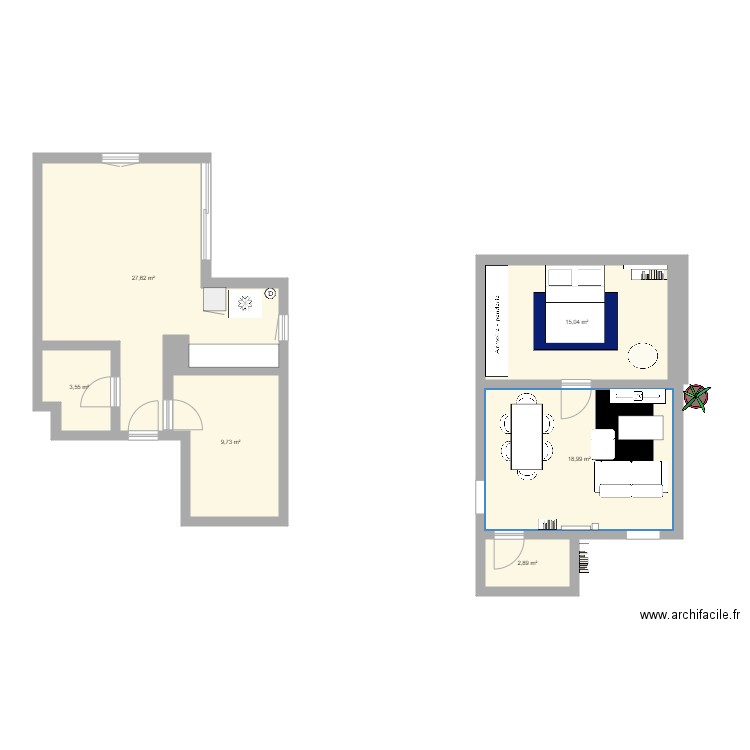 Appartement Max. Plan de 0 pièce et 0 m2