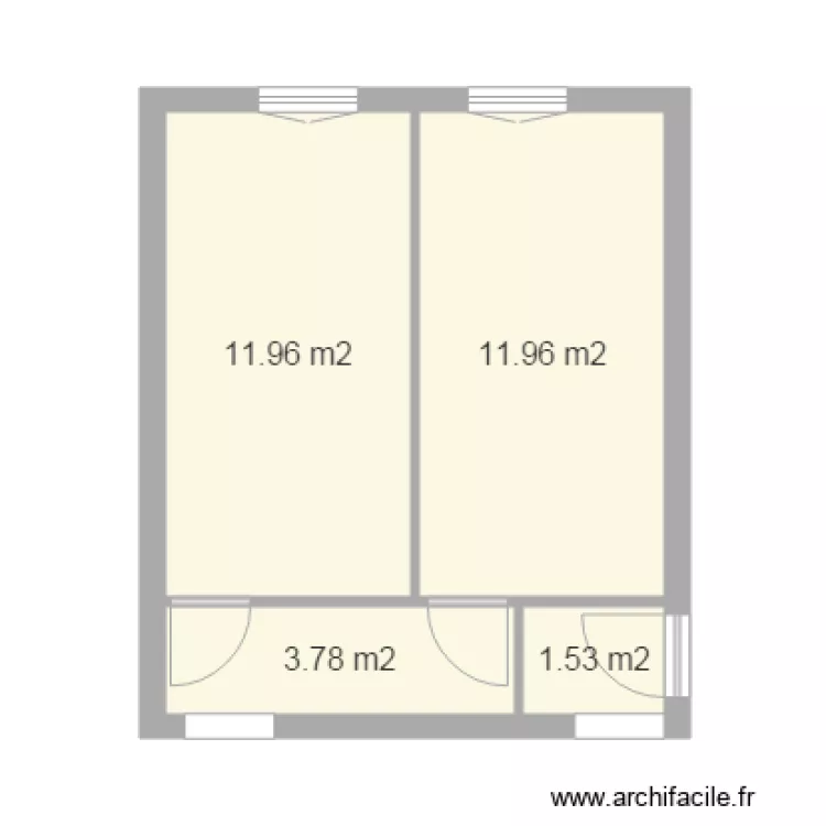 appart 2. Plan de 