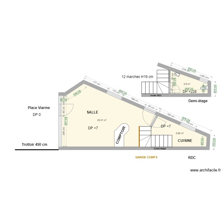 NEUBAR/BREZILIENNE. Plan de 0 pièce et 0 m2 NEUBAR/BREZILIENNE. Plan de 0 pièce et 0 m2