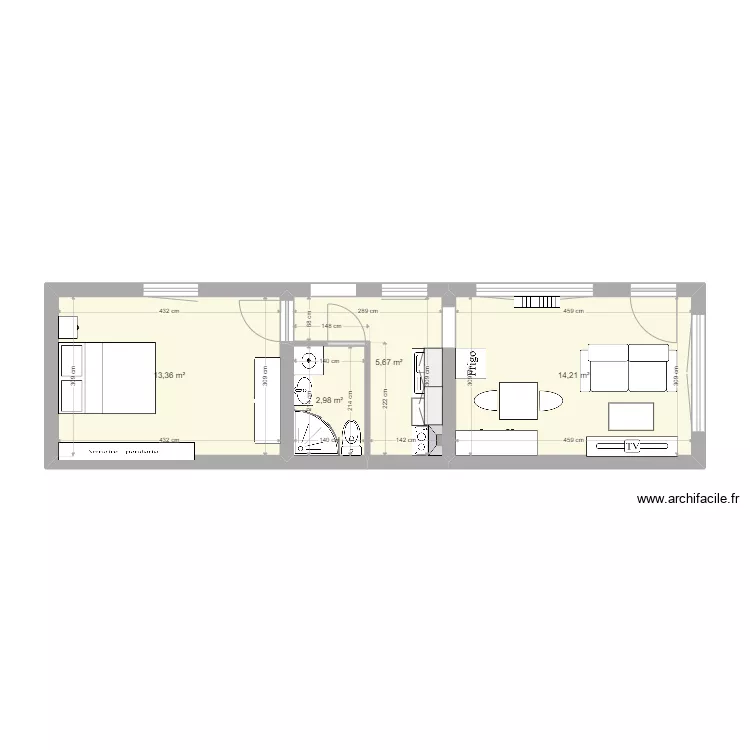 bosmans appartement . Plan de 