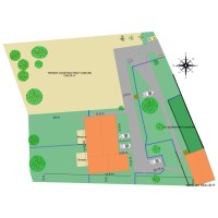 plan de masse R&eacute;almont 1T3 1T4 et terrain constructible