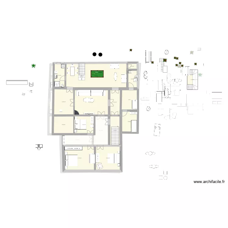 maison cristina. Plan de maison cristina. Plan de