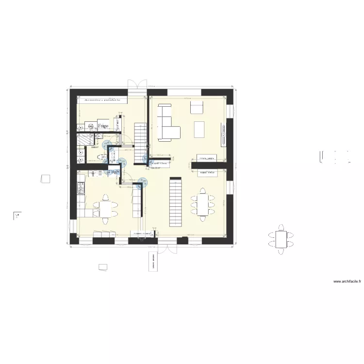 plan de maison 29 janvier. Plan de 