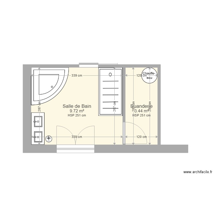 DROUIN. Plan de 0 pièce et 0 m2