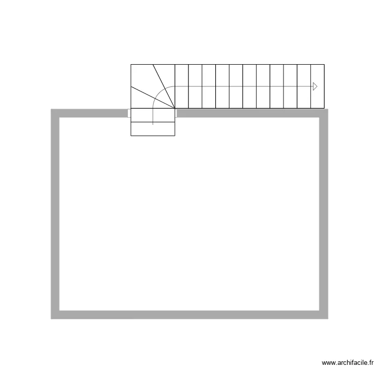 Cardinal Nicastro 0.1. Plan de 1  et 17 m²