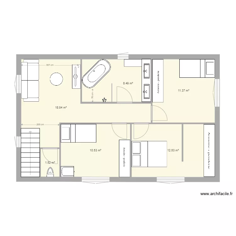 PLAN ETAGE CONSTRUCTION . Plan de 