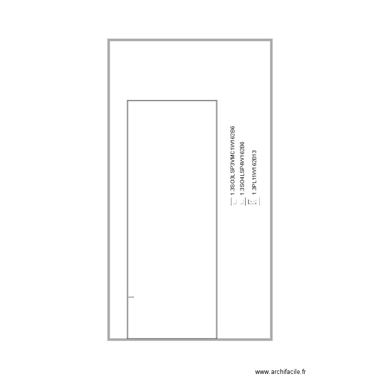 wall 16 2 cable naming. Plan de 1 pièce et 30 m2