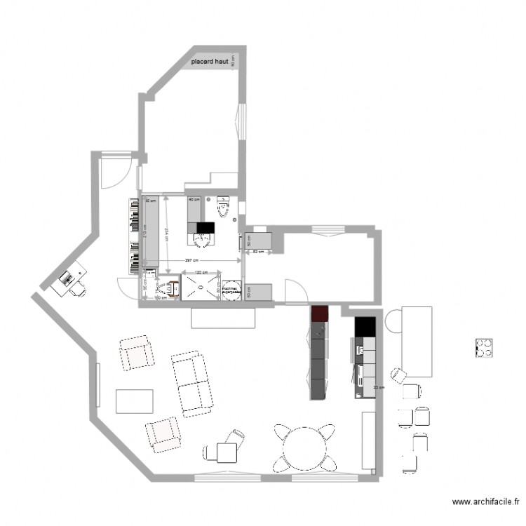 Appartement Ledru Rollin Revolution 10. Plan de 0 pièce et 0 m2