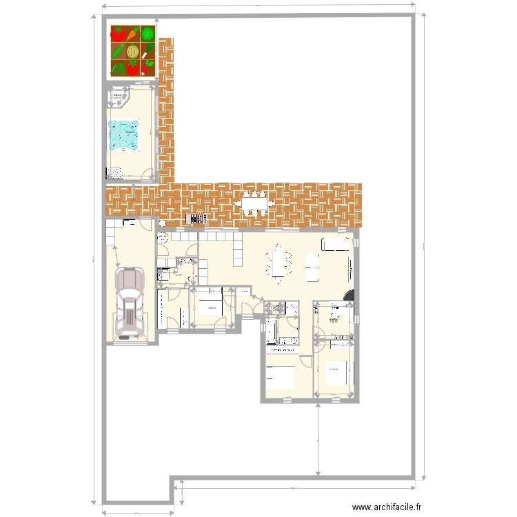 Brillon aménagement 3. Plan de 0 pièce et 0 m2