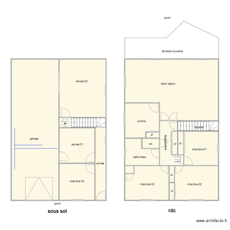 indivision moreau ass. Plan de 21 pièces et 217 m2