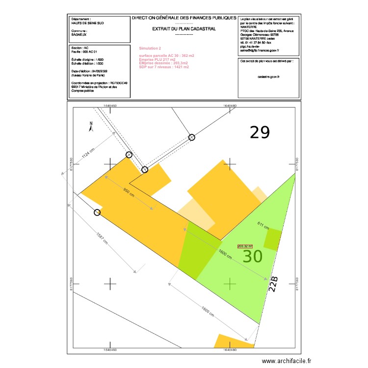 ac30 v2. Plan de 0 pièce et 0 m2