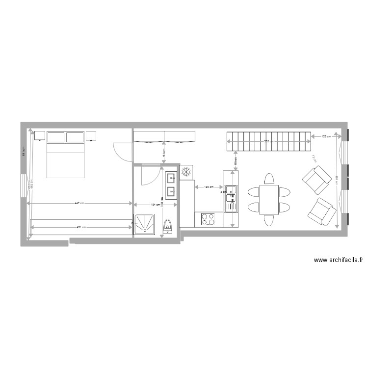 11 place de lHorloge first floor straight stairs. Plan de 0 pièce et 0 m2