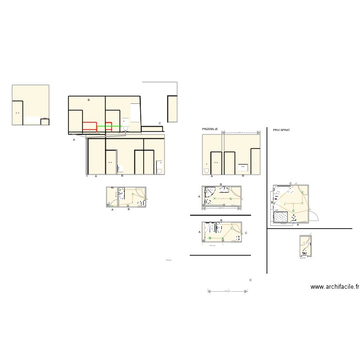 TRESNJA KUPATILO. Plan de 0 pièce et 0 m2