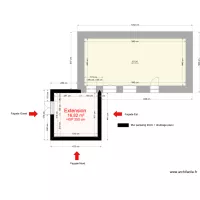 Vue de dessus extension - Iss&eacute;