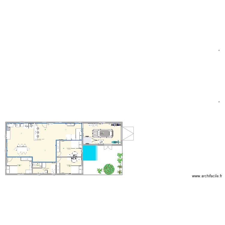Maison tah les fous. Plan de 0 pièce et 0 m2