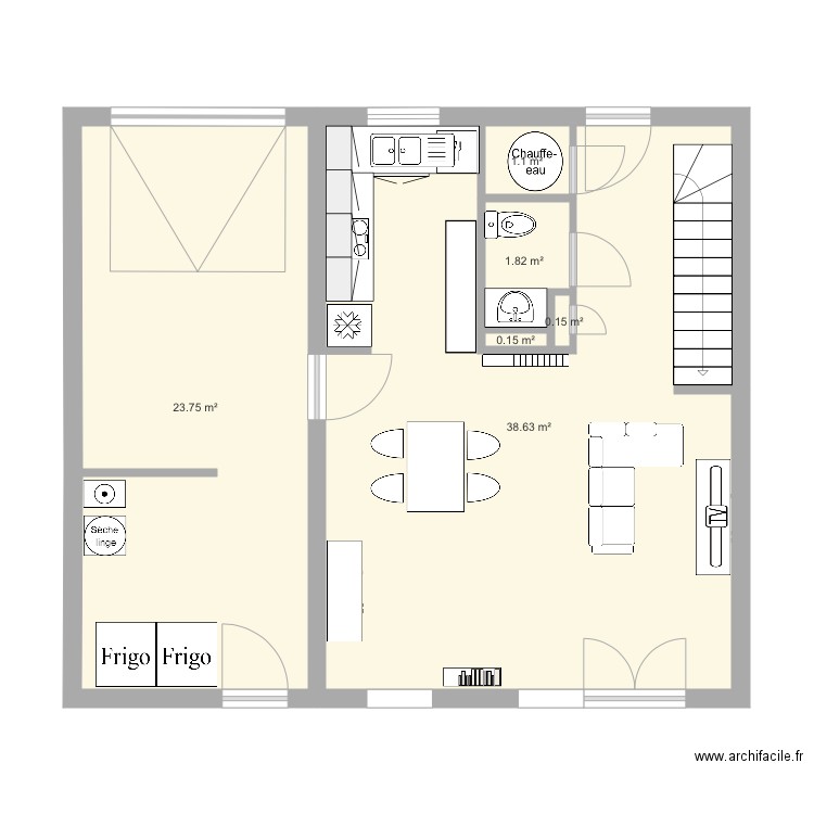 Grav1. Plan de 0 pièce et 0 m2