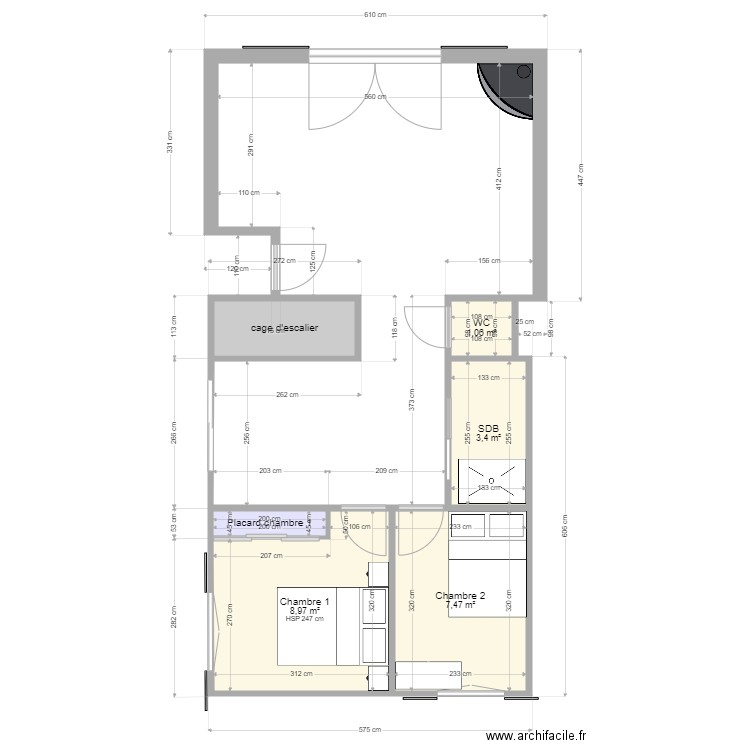 Vence Projet. Plan de 0 pièce et 0 m2