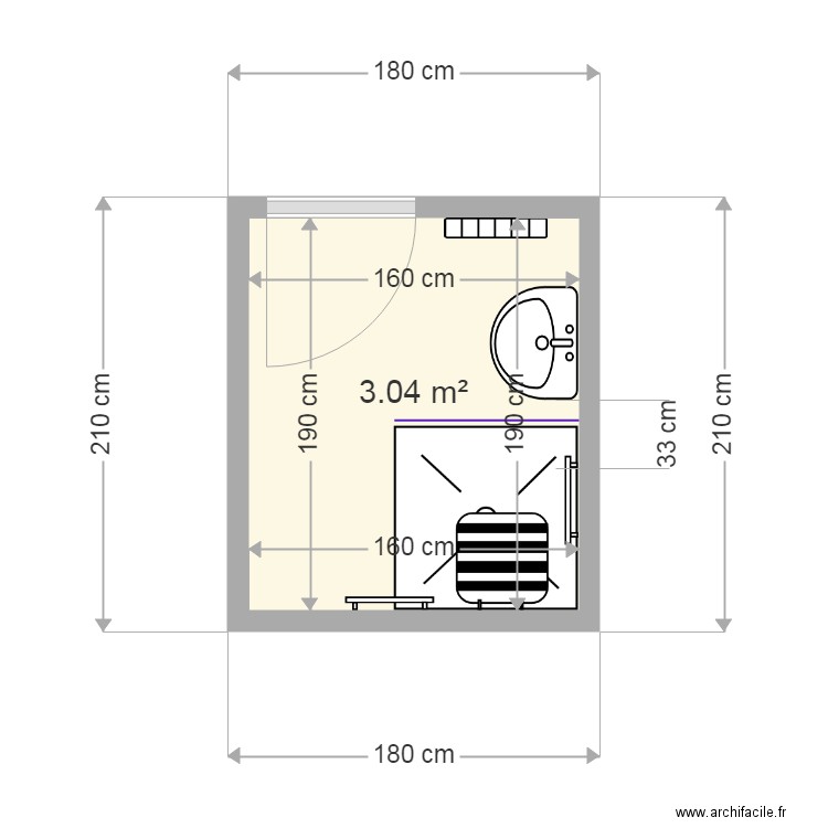 PARDON et ANDRE Projet. Plan de 0 pièce et 0 m2