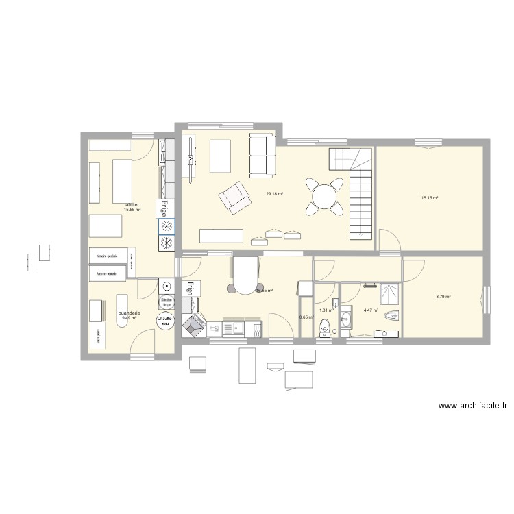 LA ROQUE DE BASE. Plan de 0 pièce et 0 m2