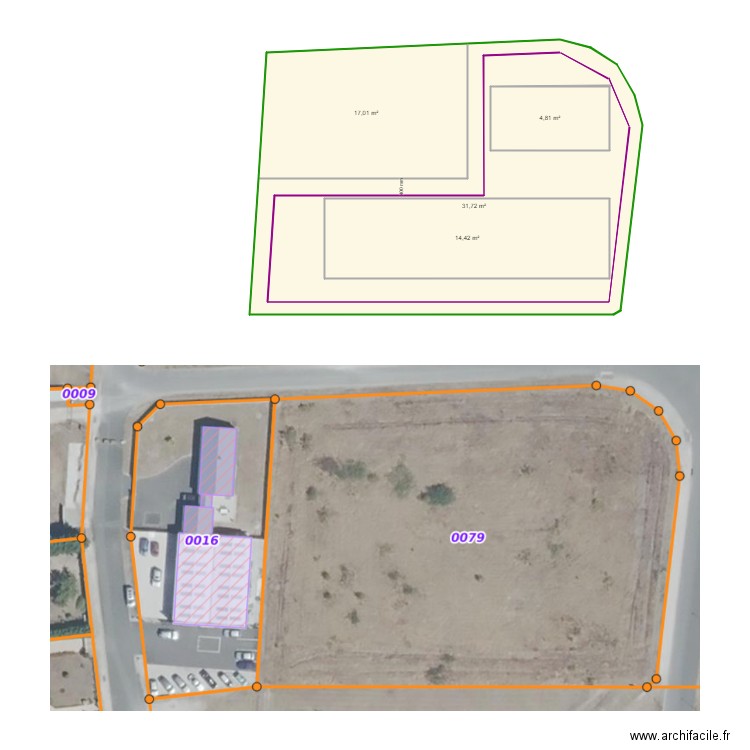 terrain vienne en val. Plan de 0 pièce et 0 m2