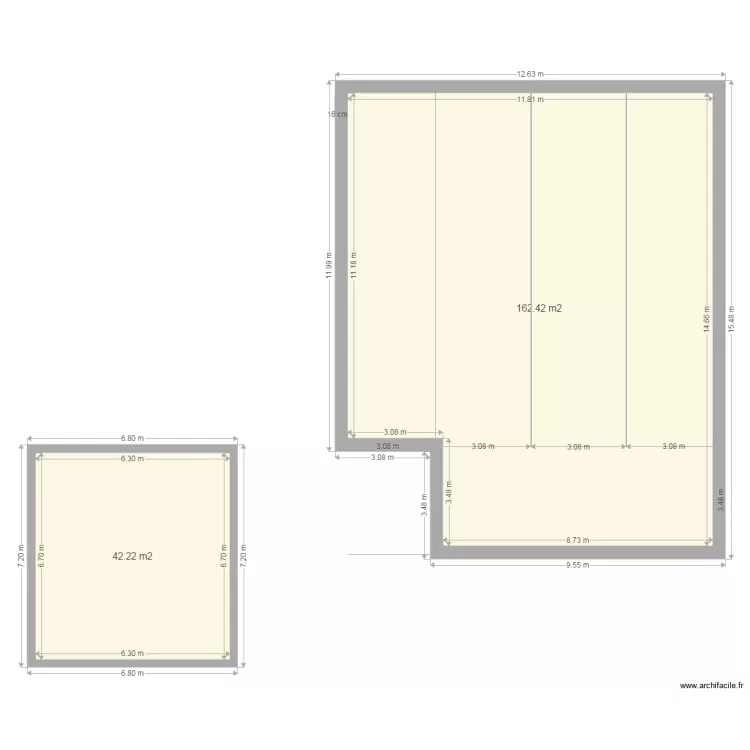 Variante implantation 5 Paulus Peiffer. Plan de Variante implantation 5 Paulus Peiffer. Plan de