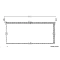facade nord du projet