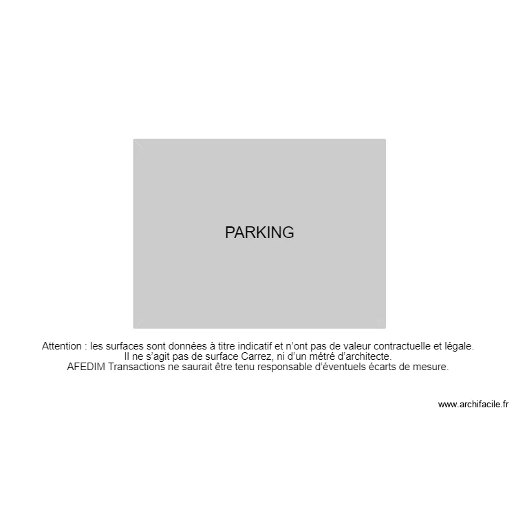 BI12768 - PARKING. Plan de BI12768 - PARKING. Plan de