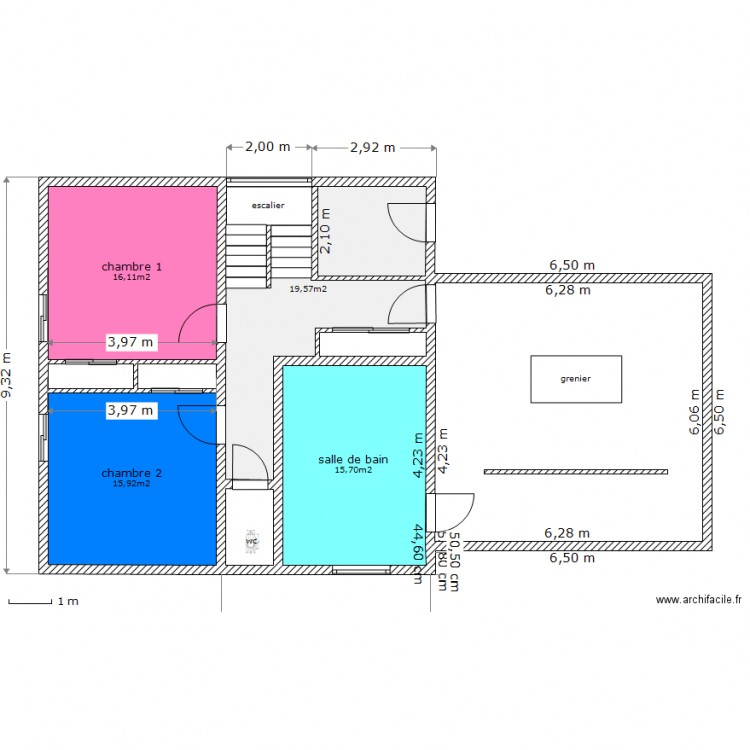 plan vivi-yves 1er. Plan de 0 pièce et 0 m2