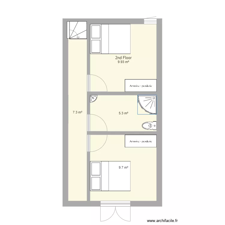 Ste Rapine 1  2&egrave;me. Plan de 