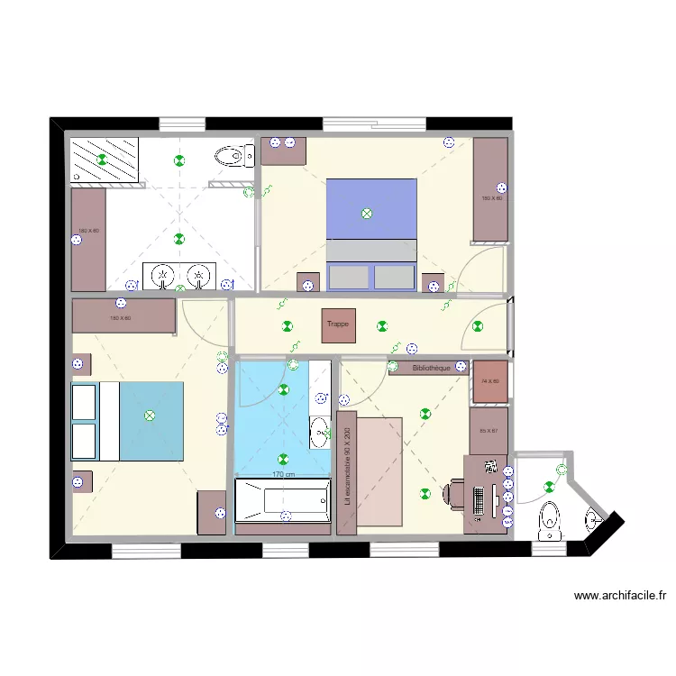 Partie nuit. Plan de Partie nuit. Plan de