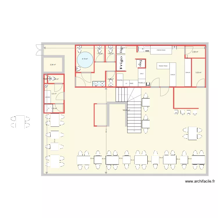 PROJET CUISINE. Plan de 