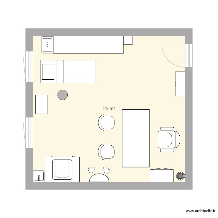 nouveau bureau. Plan de 0 pièce et 0 m2