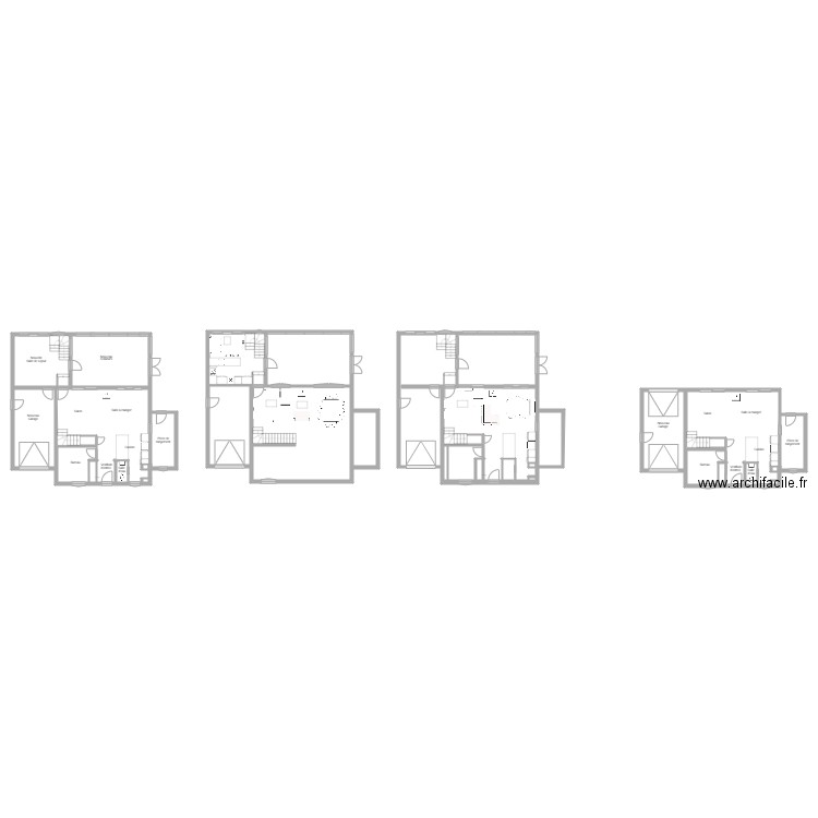 RDC. Plan de 0 pièce et 0 m2