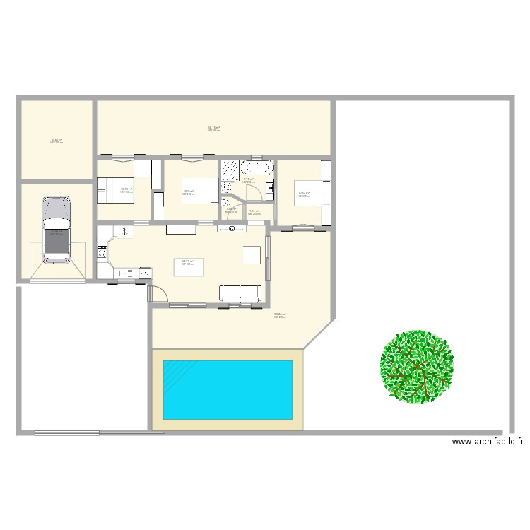 Maison t4 500m2 terrain . Plan de 0 pièce et 0 m2