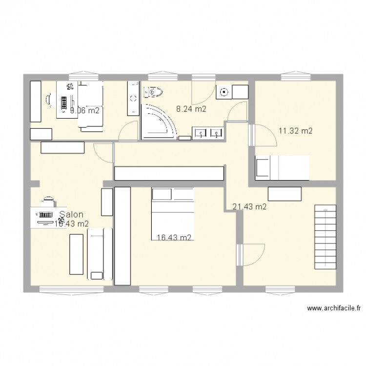 bas maison challans. Plan de 0 pièce et 0 m2