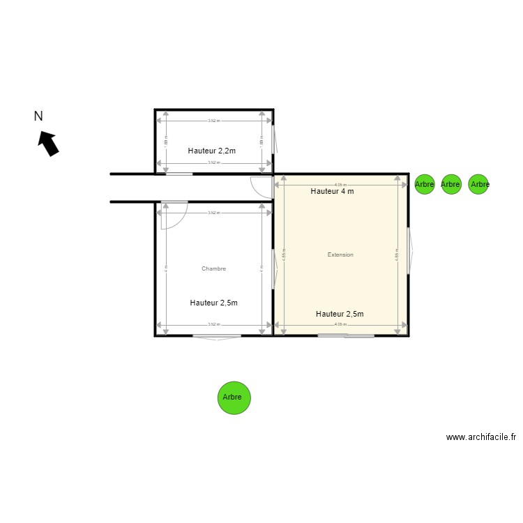 Droue. Plan de 0 pièce et 0 m2