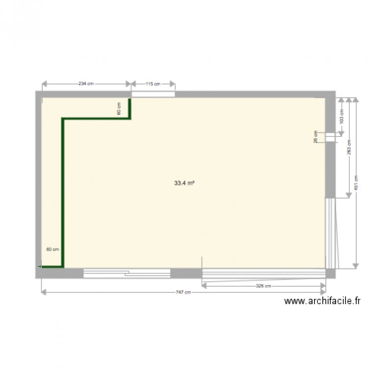 Ch Vidéride. Plan de 0 pièce et 0 m2