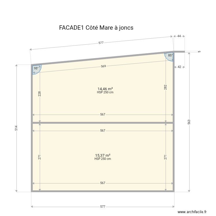 meublé 2. Plan de 0 pièce et 0 m2