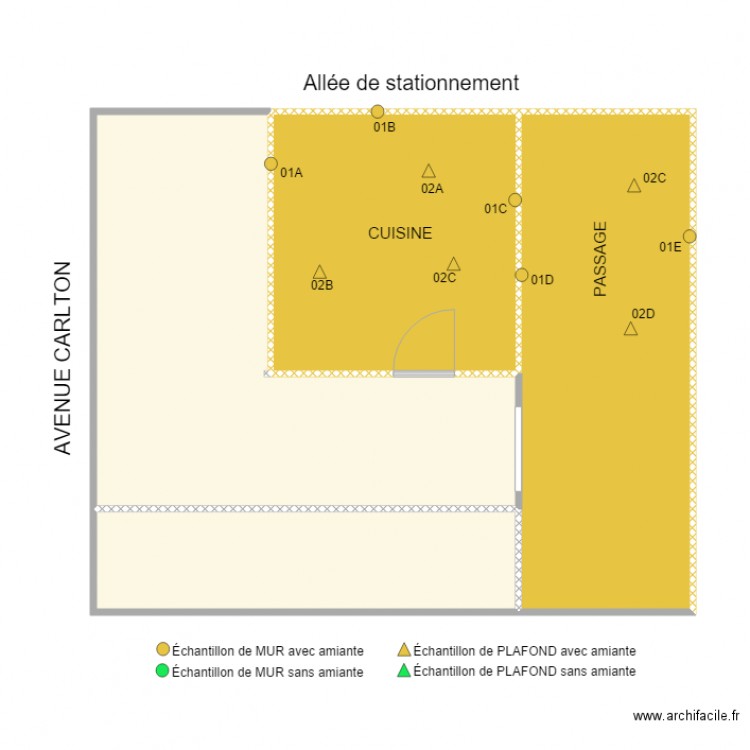 4747 CARLTON. Plan de 0 pièce et 0 m2