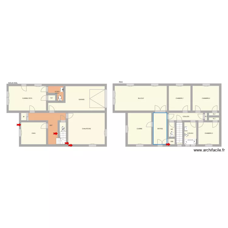 BRUNET. Plan de BRUNET. Plan de